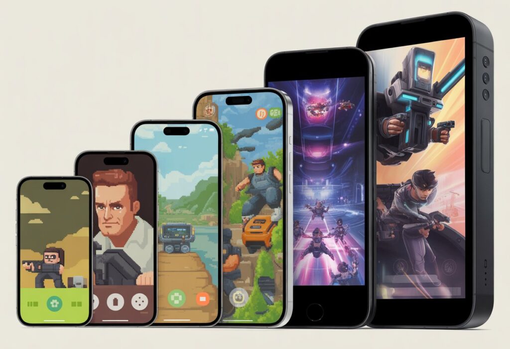 The Evolution of Mobile Shooters: From 2D to Console-Quality Graphics and Gameplay Advancements